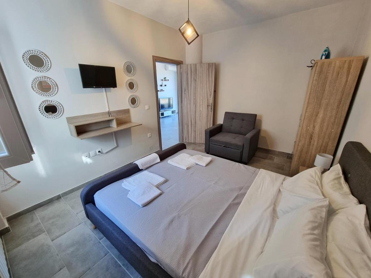 Labros Sea View Apartment Frinion Bagian luar foto