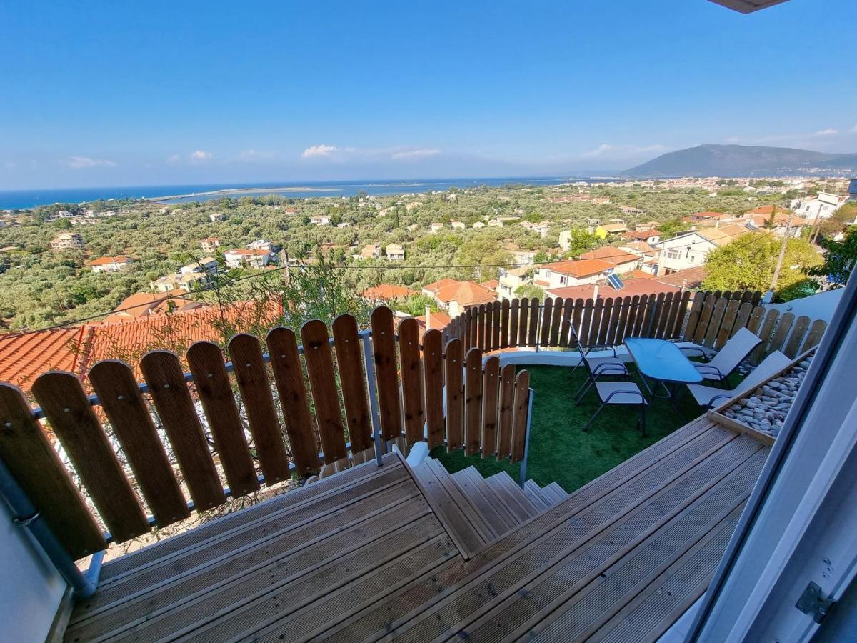 Labros Sea View Apartment Frinion Bagian luar foto