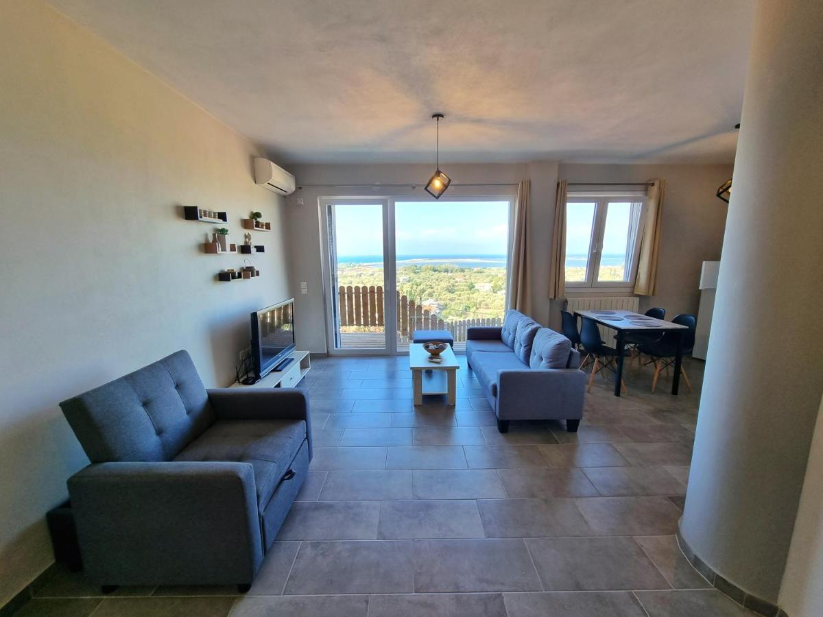 Labros Sea View Apartment Frinion Bagian luar foto